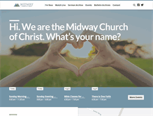 Tablet Screenshot of midwaycofc.com